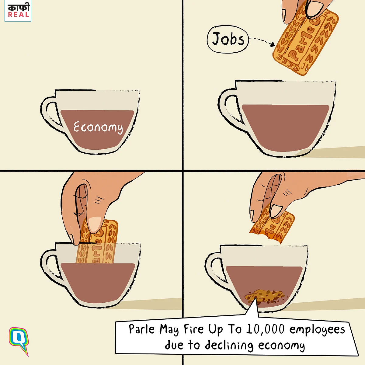 <i>“Dooba dooba rehta hoon economy mein teri.”</i>