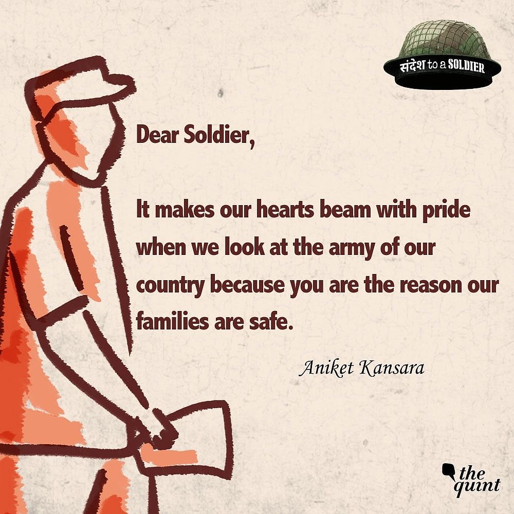 Thank You Soldiers Quotes Sandesh To A Soldier On 73Rd Independence Day: Thank You Indian Soldiers  For Your Selfless Duty, Bravery, Courage