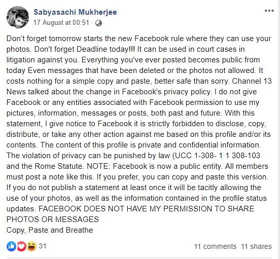 A widely circulated post falsely claims Instagram can use its users’ photos and messages against them in court.