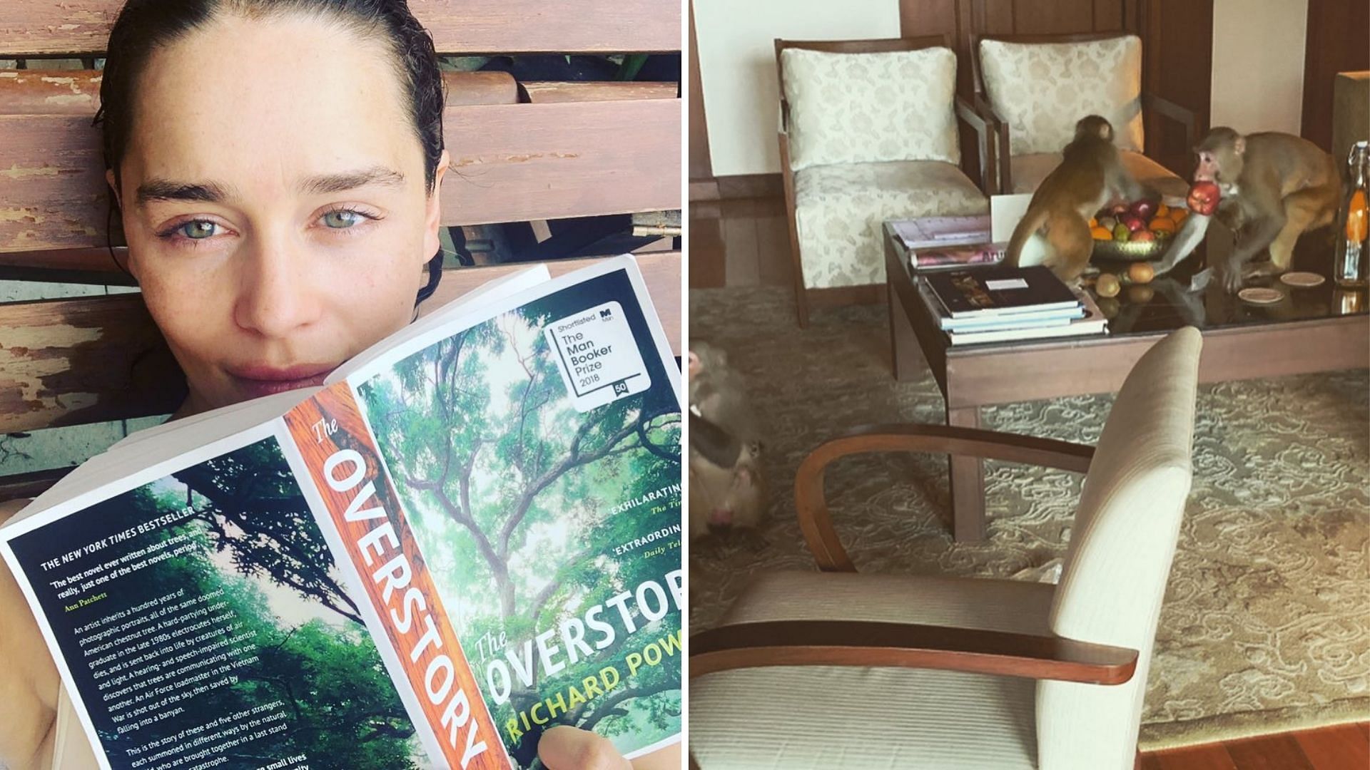 Emilia Clarke is currently vacationing in India.