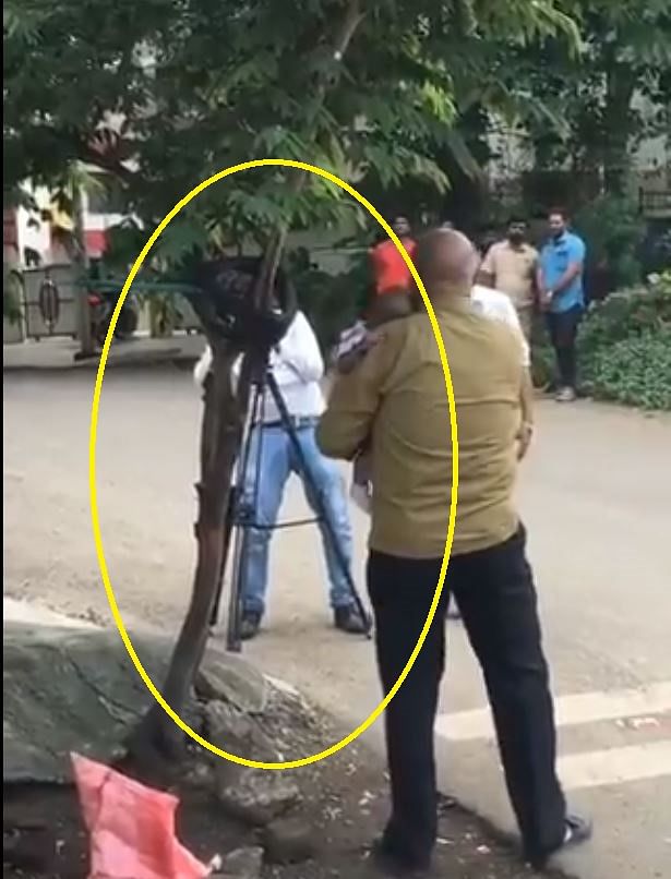 The fake news circulated with the video of a shooting sequence was carried as an actual news report by Zee News.