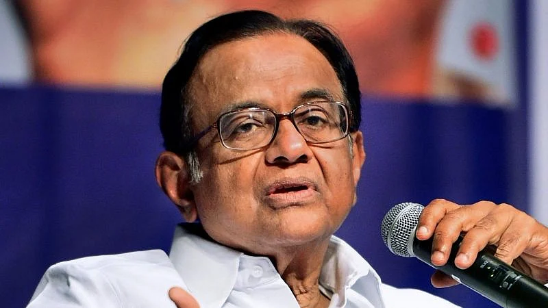 File image of former Finance Minister P Chidambaram.