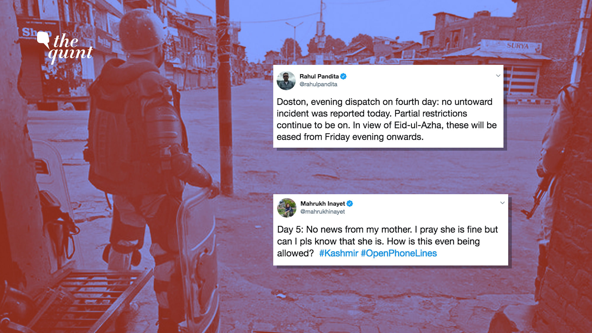 As restrictions continue on communication, movement and internet, some are taking to Twitter to show&nbsp; normalcy return to Kashmir, even though partially.&nbsp;
