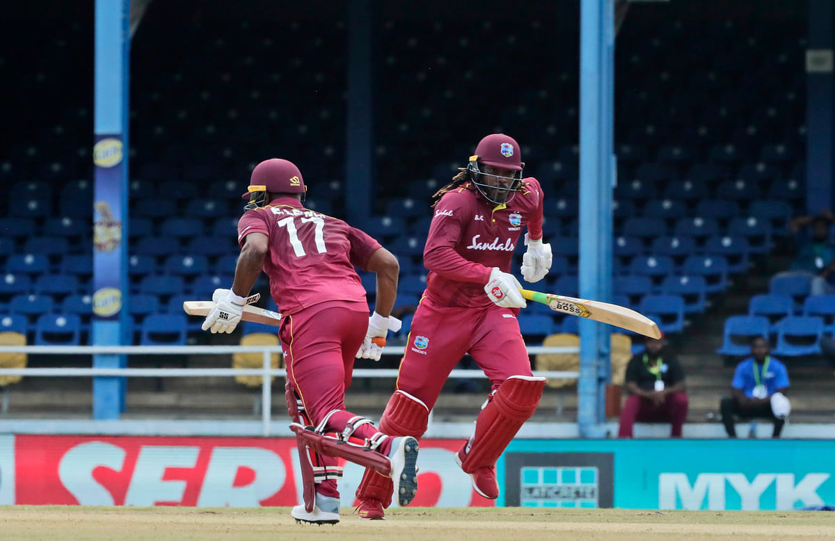 Chris Gayle and Evil Lewis have started West Indies’ chase after India batted first and posted 279/7.