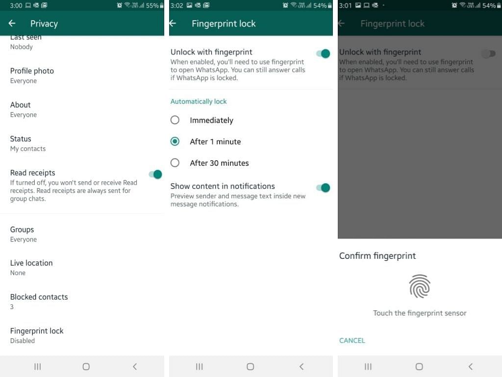 With this feature users can secure their WhatsApp account, by using their biometric ID registered on the device.