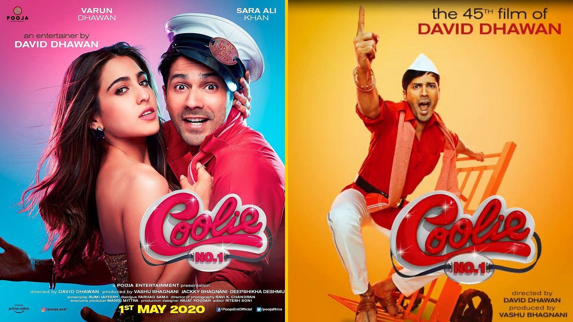 <i>Coolie No.1 </i>first look posters were released on Sara Ali Khan’s birthday