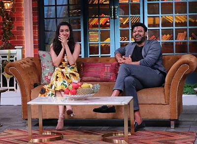 Actors Prabhas and Shraddha Kapoor.