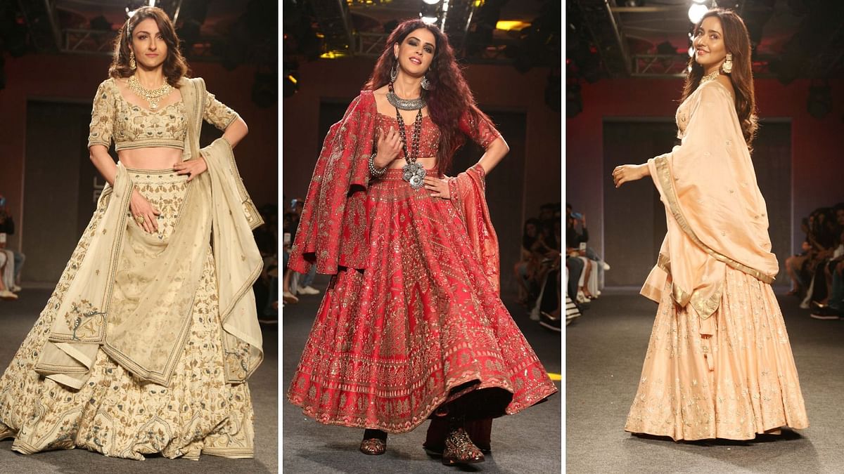 In Pics: Soha Ali Khan, Genelia D’Souza, Neha Sharma Dazzle at LFW