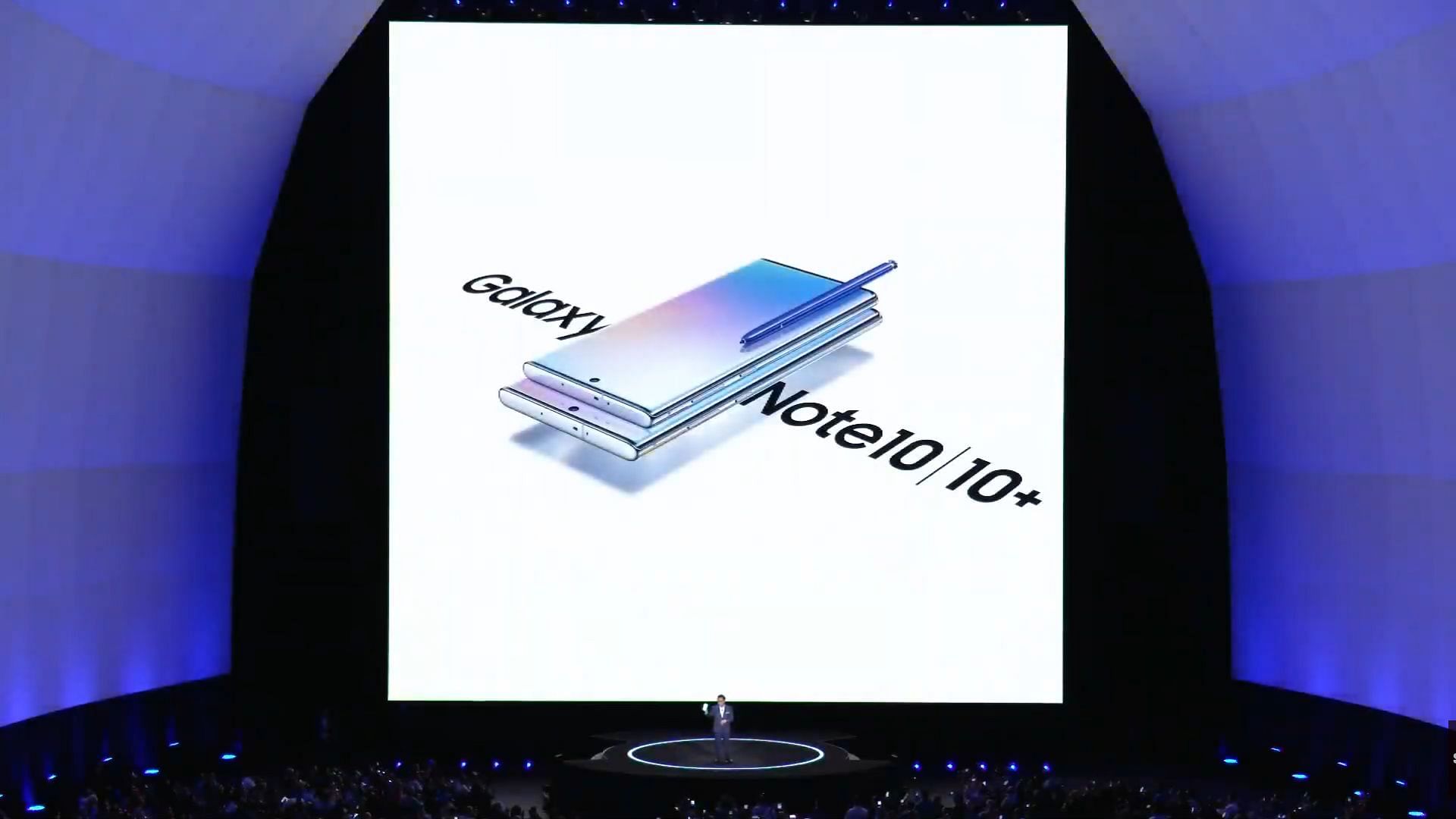Galaxy Note 10 from Samsung has been announced.