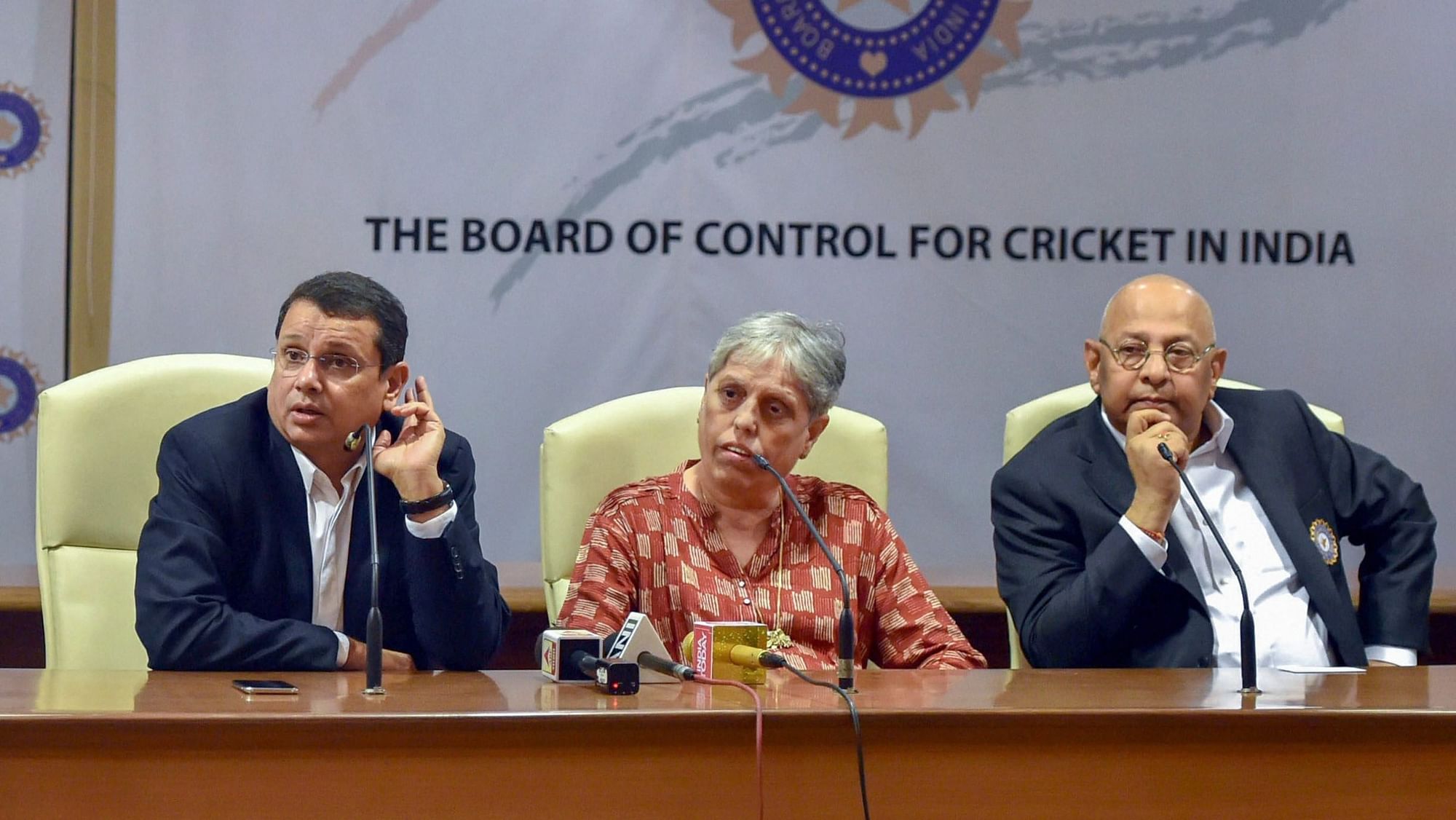 BCCI officials have said they feel the COA has buckled under pressure to comply with the NADA.