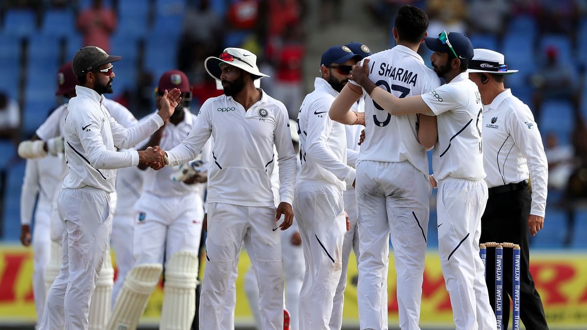 The 318-run victory in the series-opener was India’s biggest-ever away win by runs in test cricket.