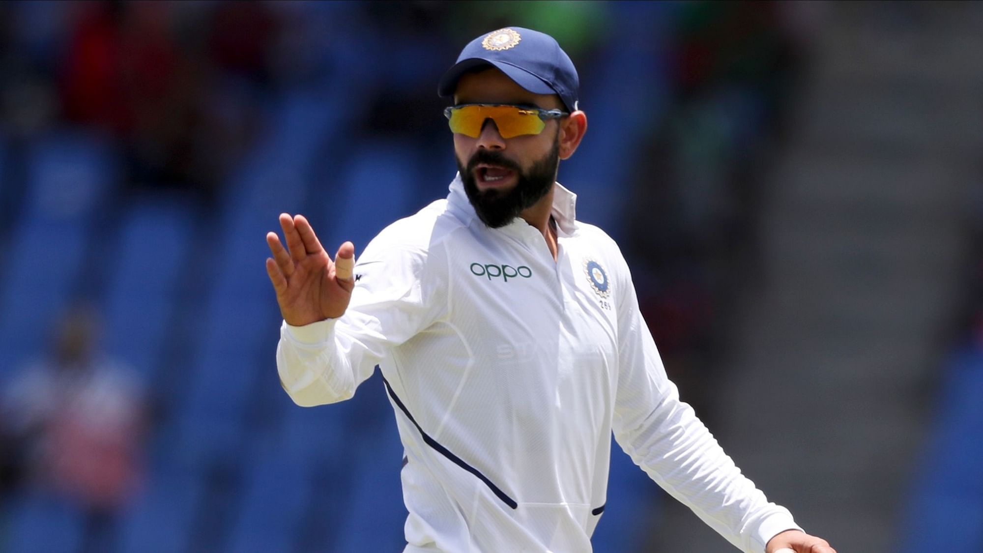 The Indian players will wear black armbands when they take the field on the third day of the first Test against West Indies.