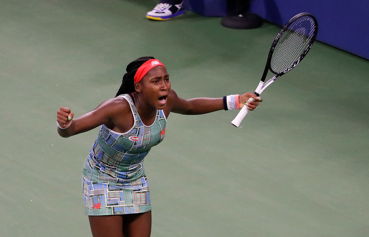 Coco Gauff is the youngest woman in the US Open’s third round since 1996.
