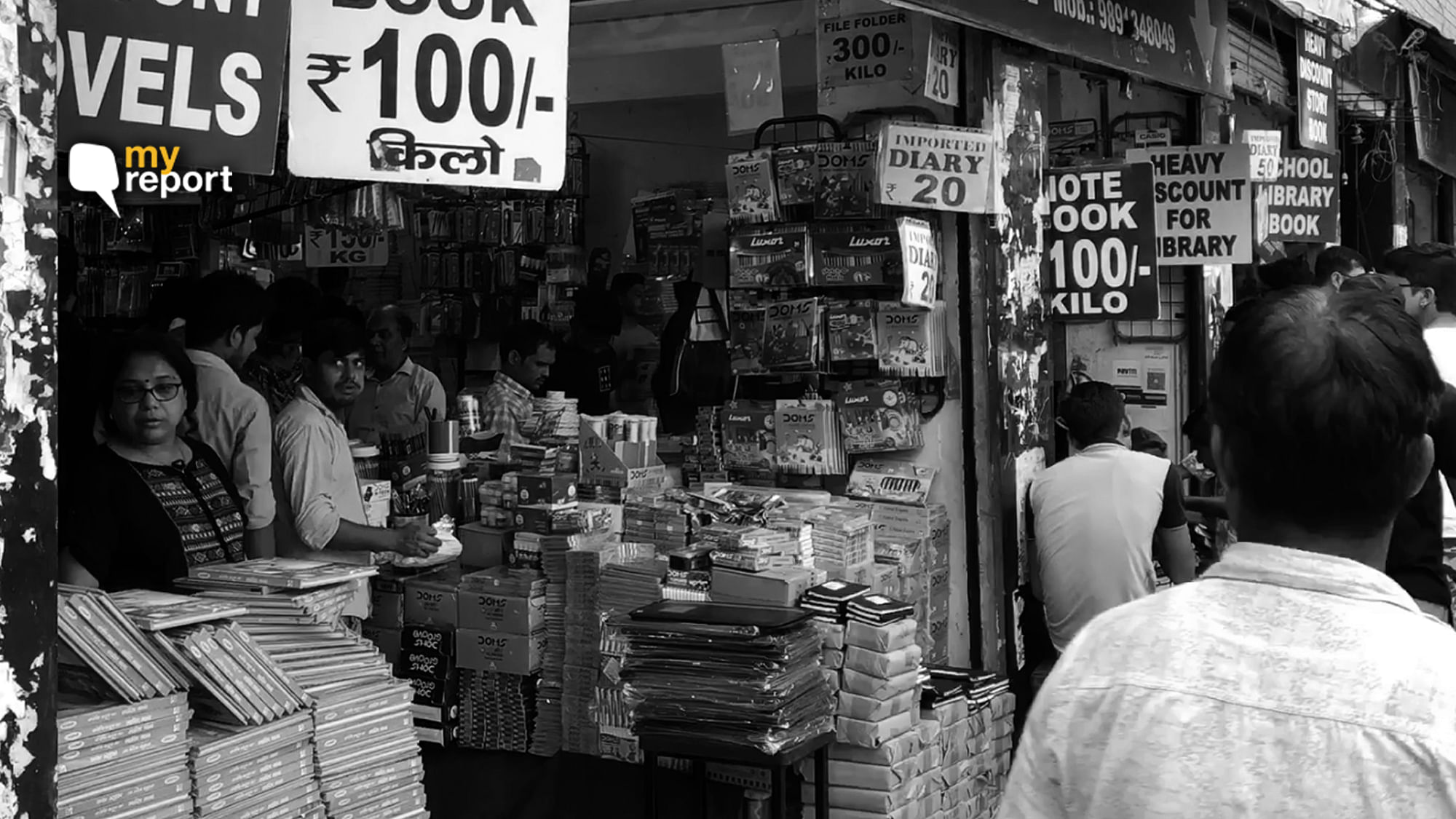I visited the Daryaganj book market after a month along with a friend and we didn’t like what we saw.