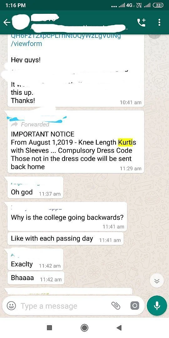 ‘Wear a Salwar-Kurti or Go Home’: Hyderabad’s St Francis College