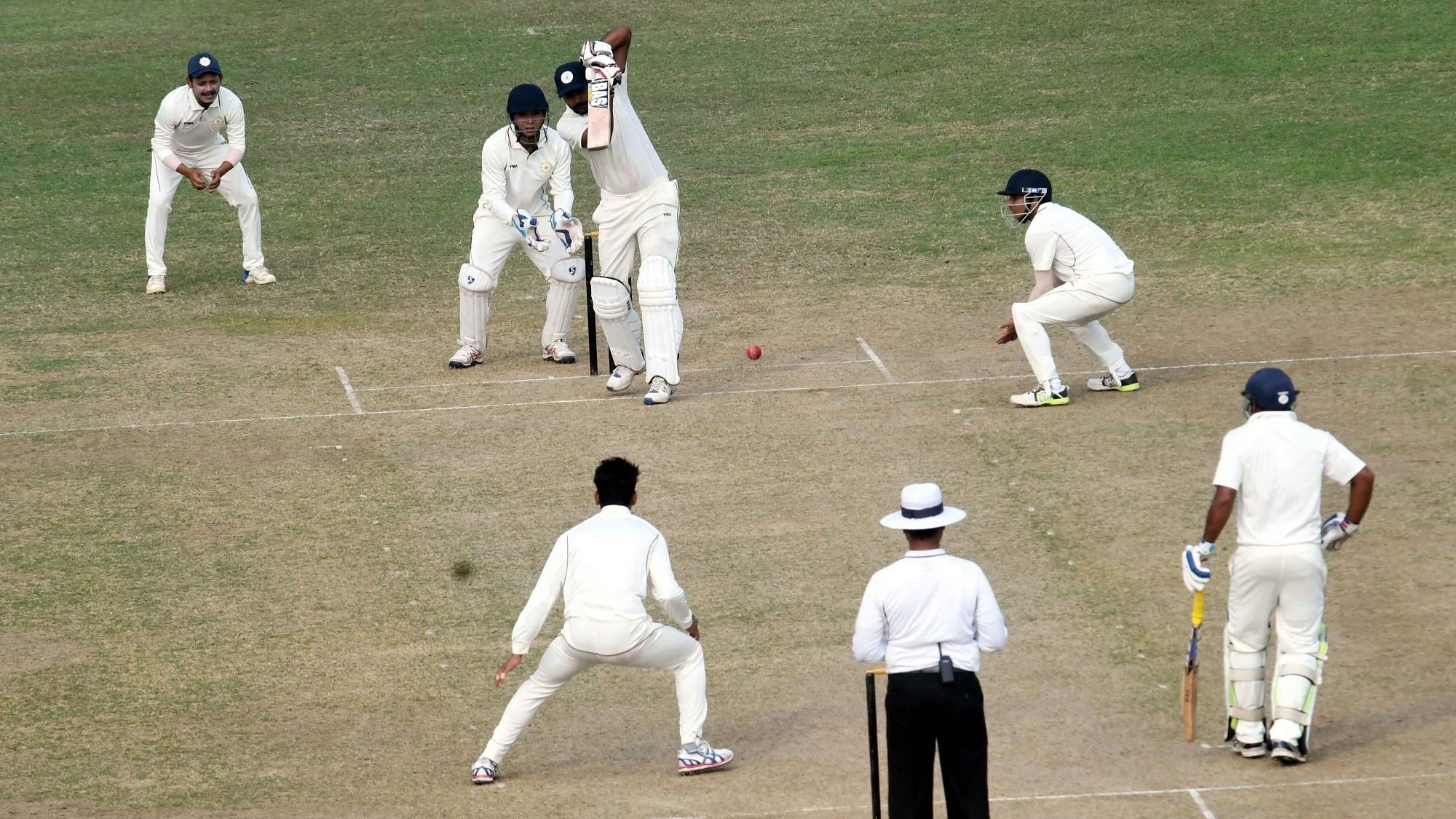 Cricketers emerging from the union territory of Ladakh will represent Jammu and Kashmir in the domestic circuit. This is a file photo from a Ranji Trophy match.