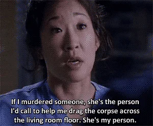 Meredith and Cristina from Grey’s Anatomy: The Work Wife
