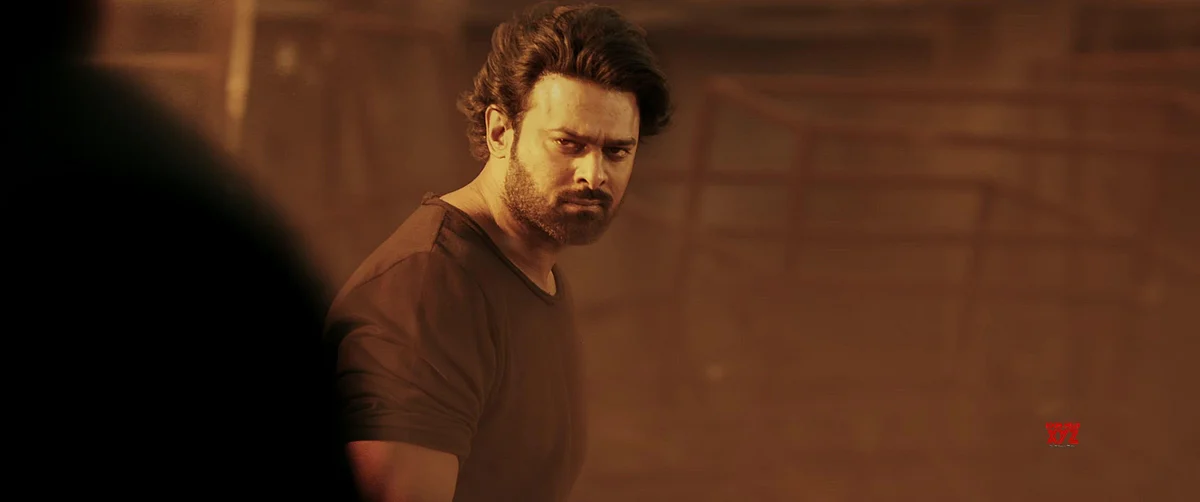 Prabhas in a still from <i>Saaho</i>.