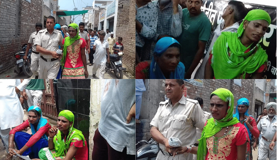 The images are from Ratia in Haryana and the people seen in the images did not kidnap any children.
