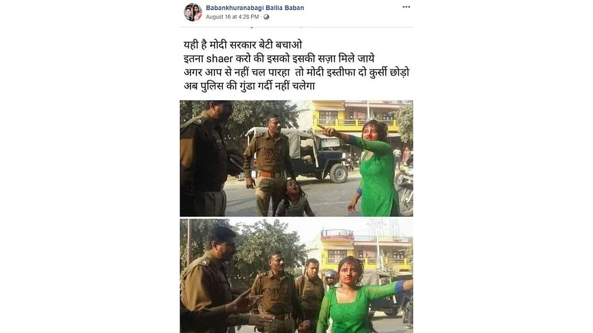 Screenshot of the post.