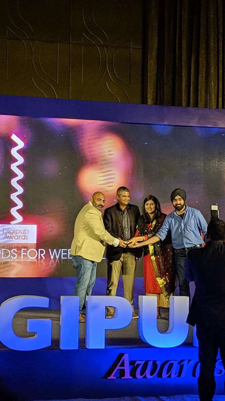 The Quint Bags 12 Awards at Digipub World Awards 2019