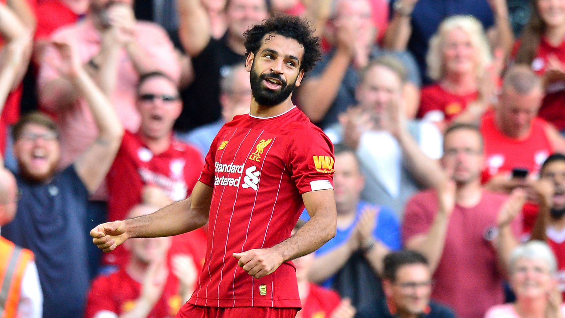 With one of the best goals so far this season, Salah capped Liverpool’s 3-1 win over Arsenal.