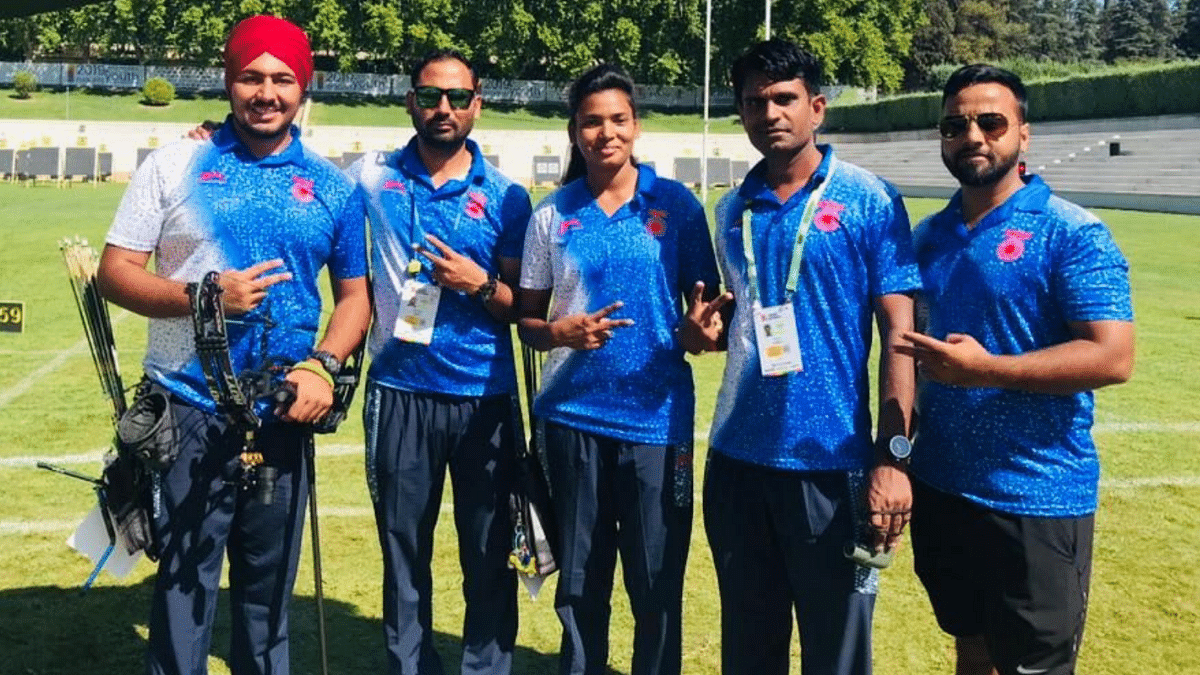 Sukhbeer also assured himself of at least a silver in the compound junior mixed pair event.