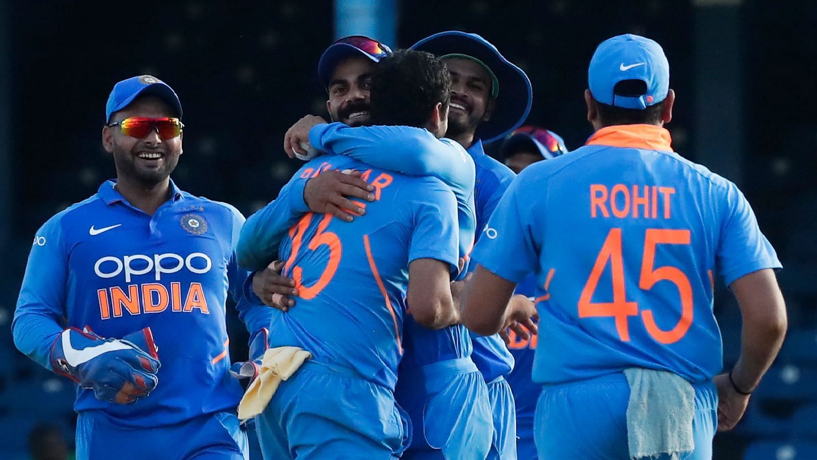 India beat West Indies by 59 runs in the second ODI at Port of Spain.