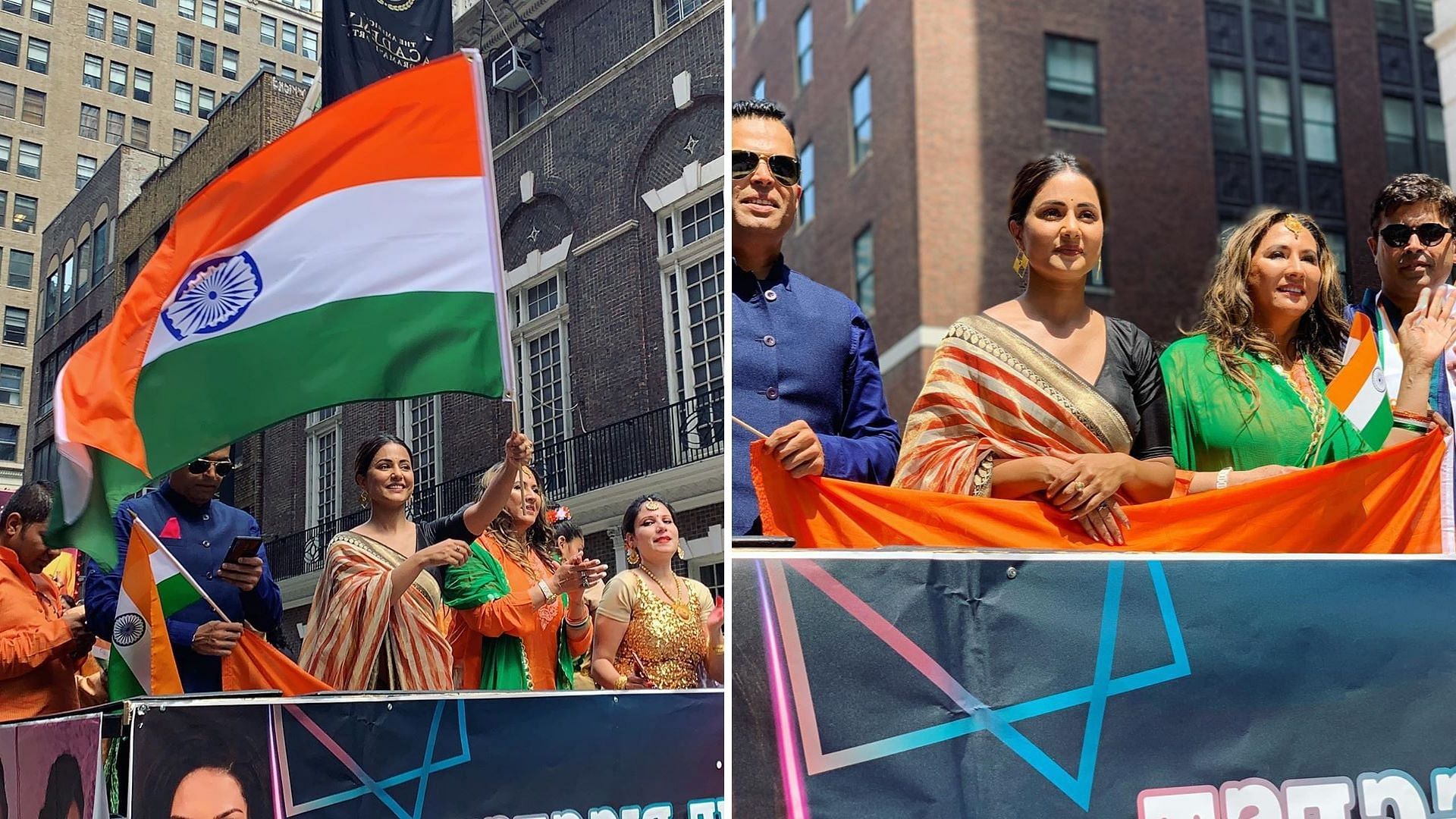 Hina Khan celebrates Independence Day in the US.