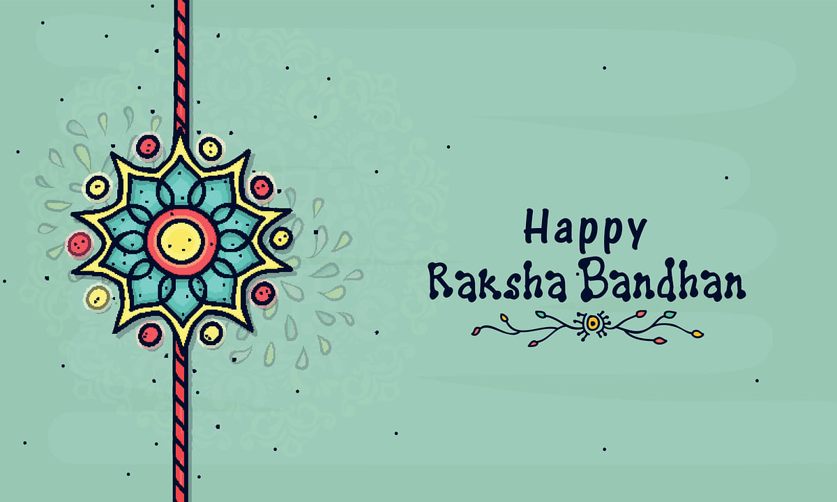 Here are some Raksha Bandhan greetings, images with quotes to send your brother/sister this Rakhi!