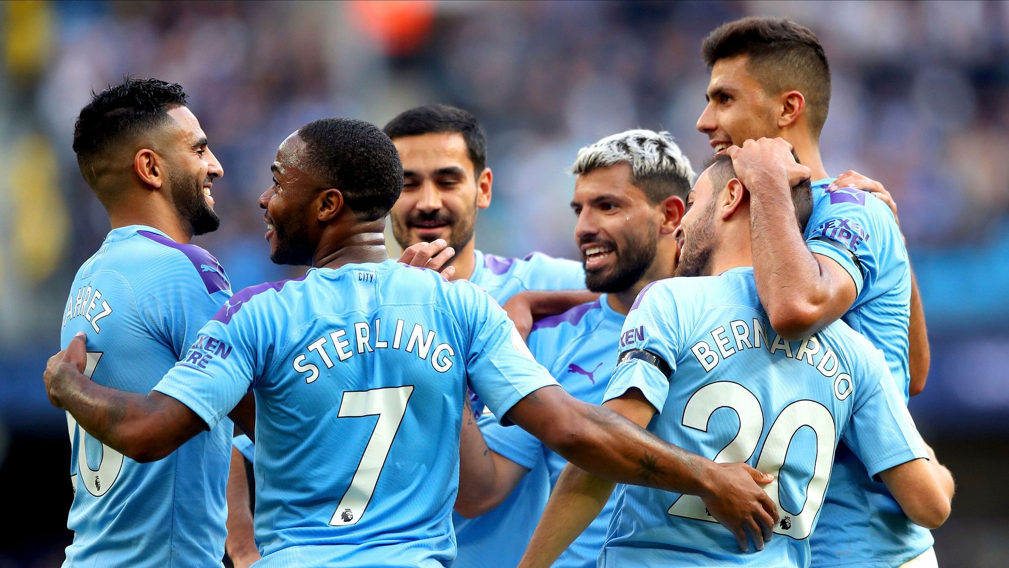 Manchester City is hot on Liverpool’s heels in second place, already seemingly reprising the northwest clubs’ duel for the title last season.
