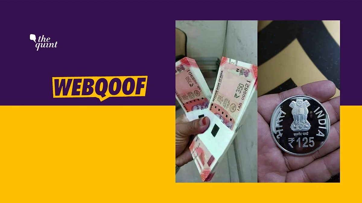 Images of various denominations of notes and coins are being circulated on social media with a claim that these are new currency released by Reserve Bank of India (RBI) as legal tender.