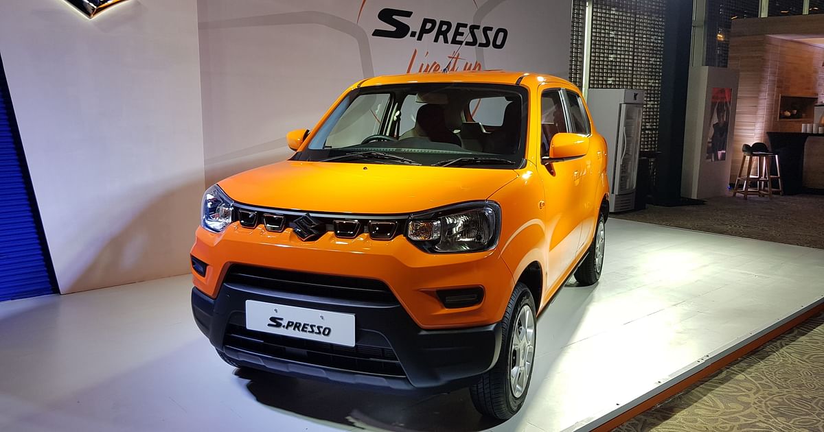 Maruti Suzuki S Presso Launch Price In India Detailed Variants