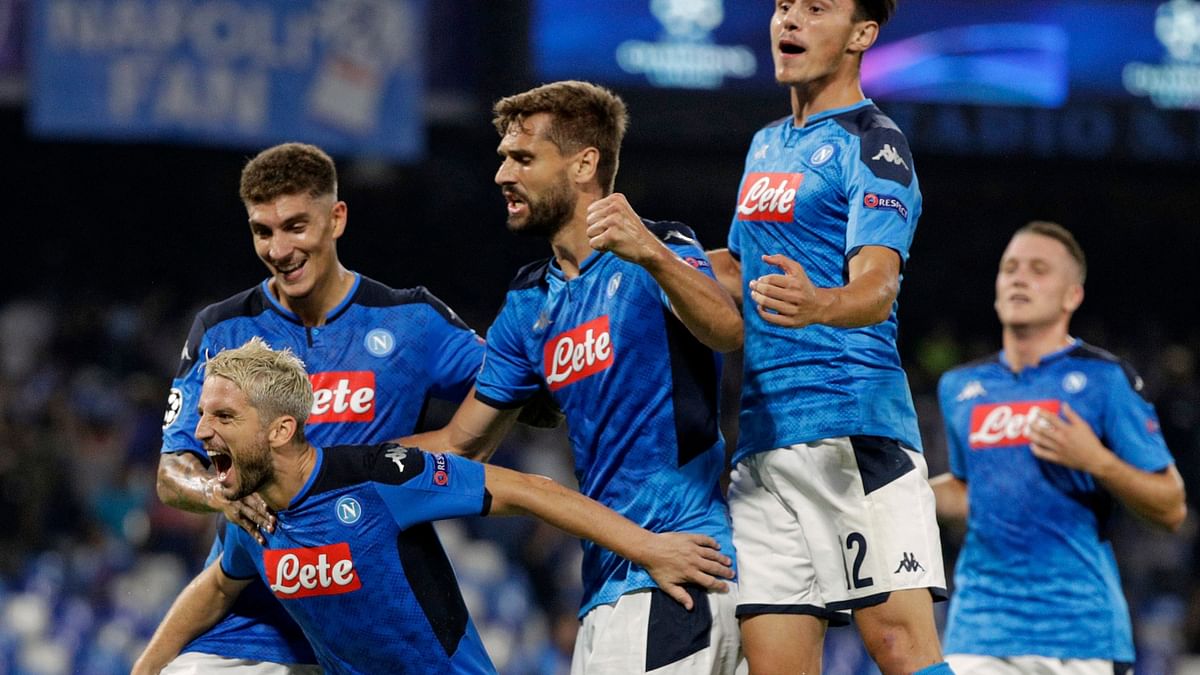 Liverpool coach Jurgen Klopp was left livid over a penalty awarded to Napoli that helped the Italian win.
