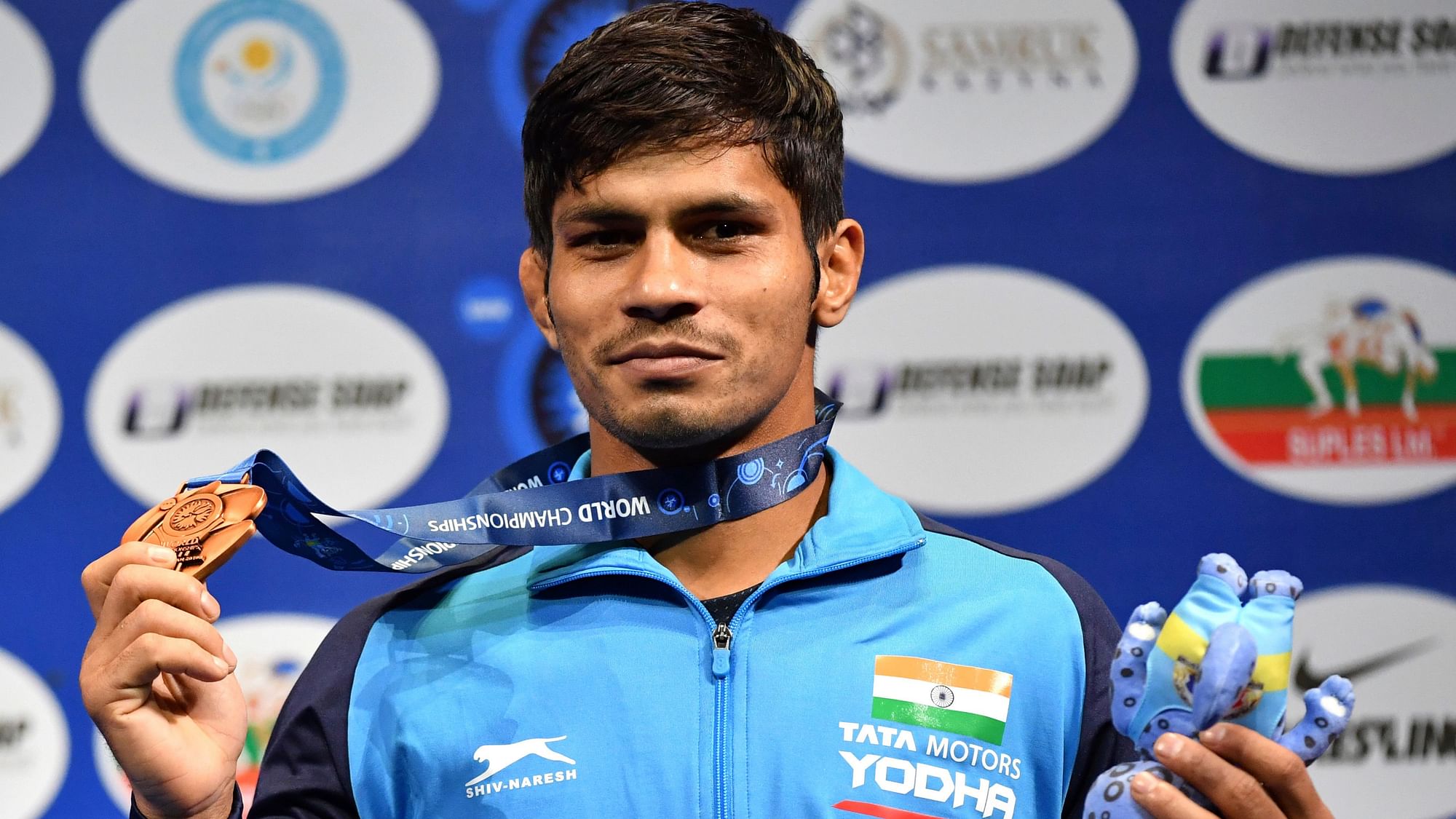 Rahul Aware has won a bronze medal for India in the 61 kg category at the Wrestling World Championships.