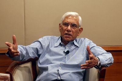 New Delhi: Former Comptroller and Auditor General (CAG) of India Vinod Rai during an interview with IANS in New Delhi on Sep 11, 2019. (Photo: Bidesh MannaIANS)