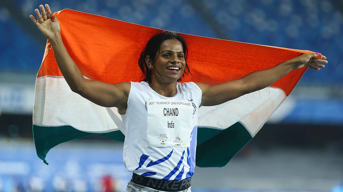 Dutee Chand bagged a gold at the World University Championship last year.