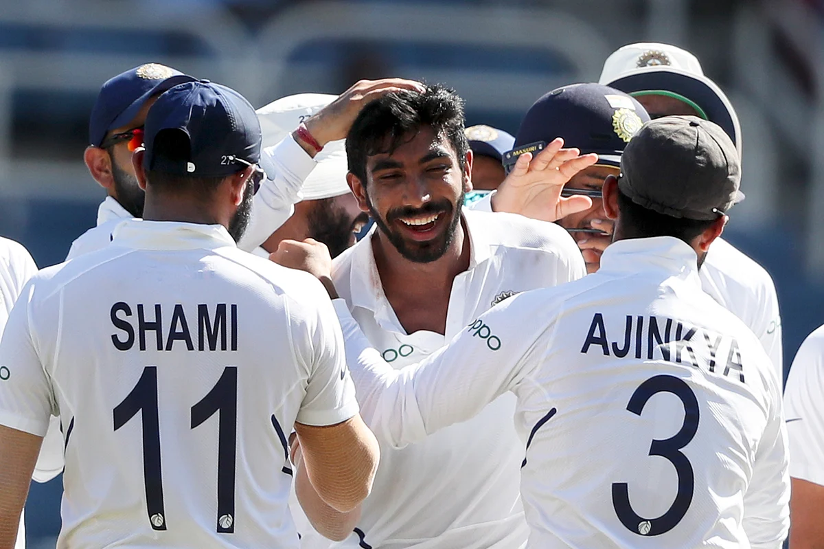 Bumrah bamboozled the Windies batsmen with his outswingers and his inswingers to complete his first hat-trick in international cricket.