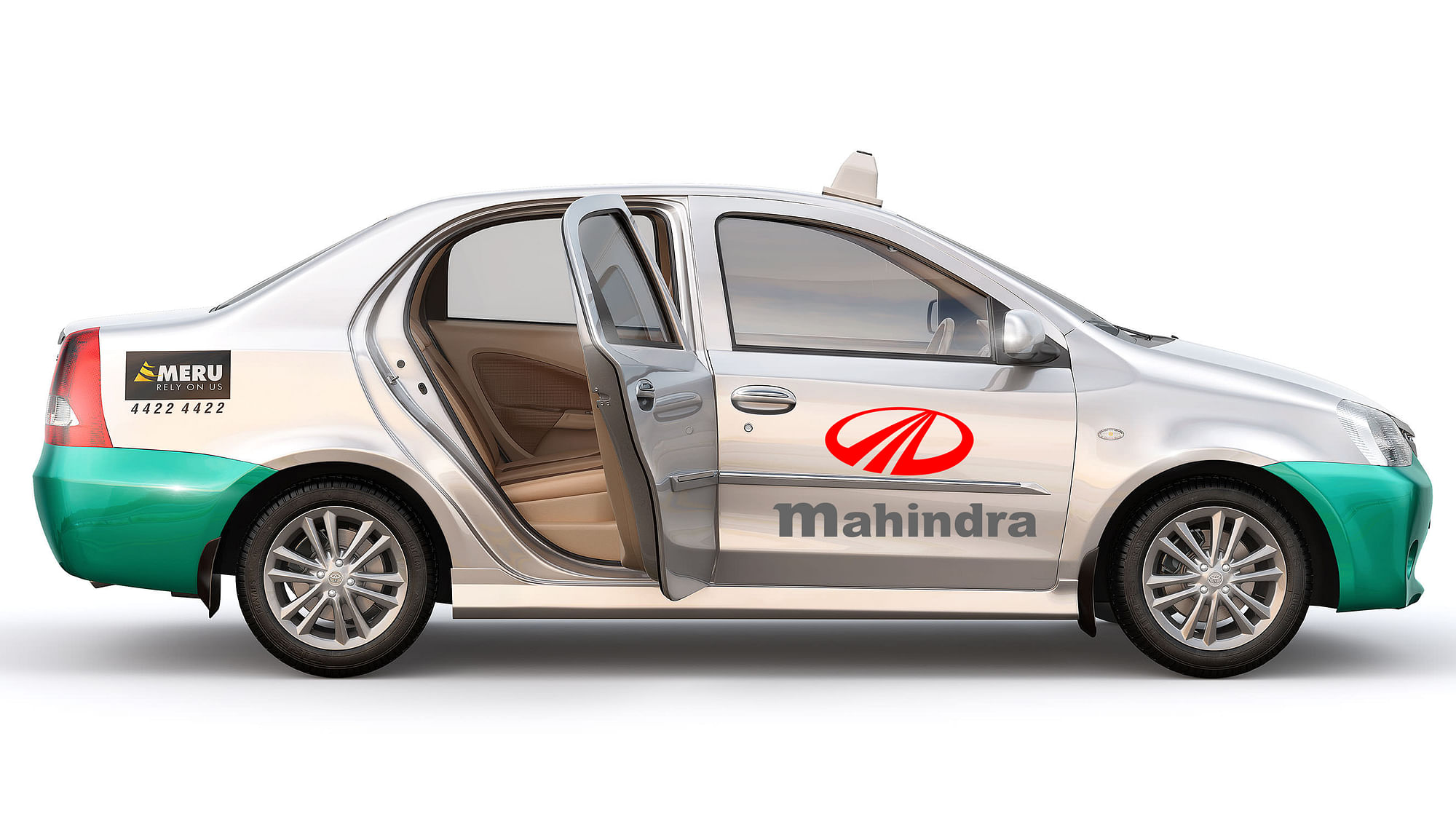 Mahindra &amp; Mahindra has acquired 55 percent of Meru Cabs.