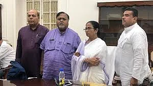 Senior Congress leader Om Prakash Mishra joins the Trinamool Congress.