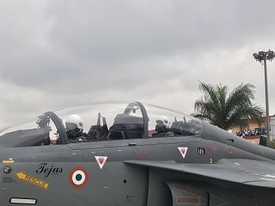 Rajnath's maiden sortie on Tejas LCA in Bengaluru