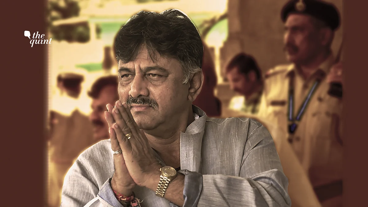 Congress’s DK Shivakumar arrested.