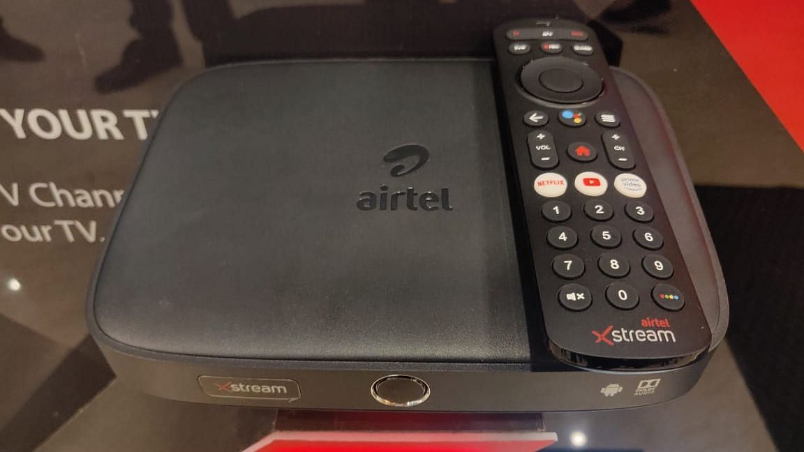 Airtel Xstream TV Box runs on Android TV.