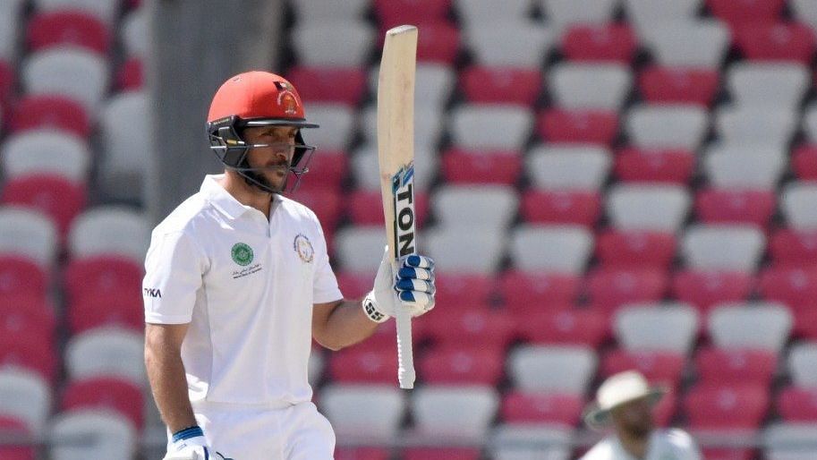 Rahmat Shah became the first from Afghanistan to hit a Test hundred.