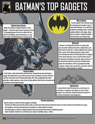 Batman 80th anniversary assets.
