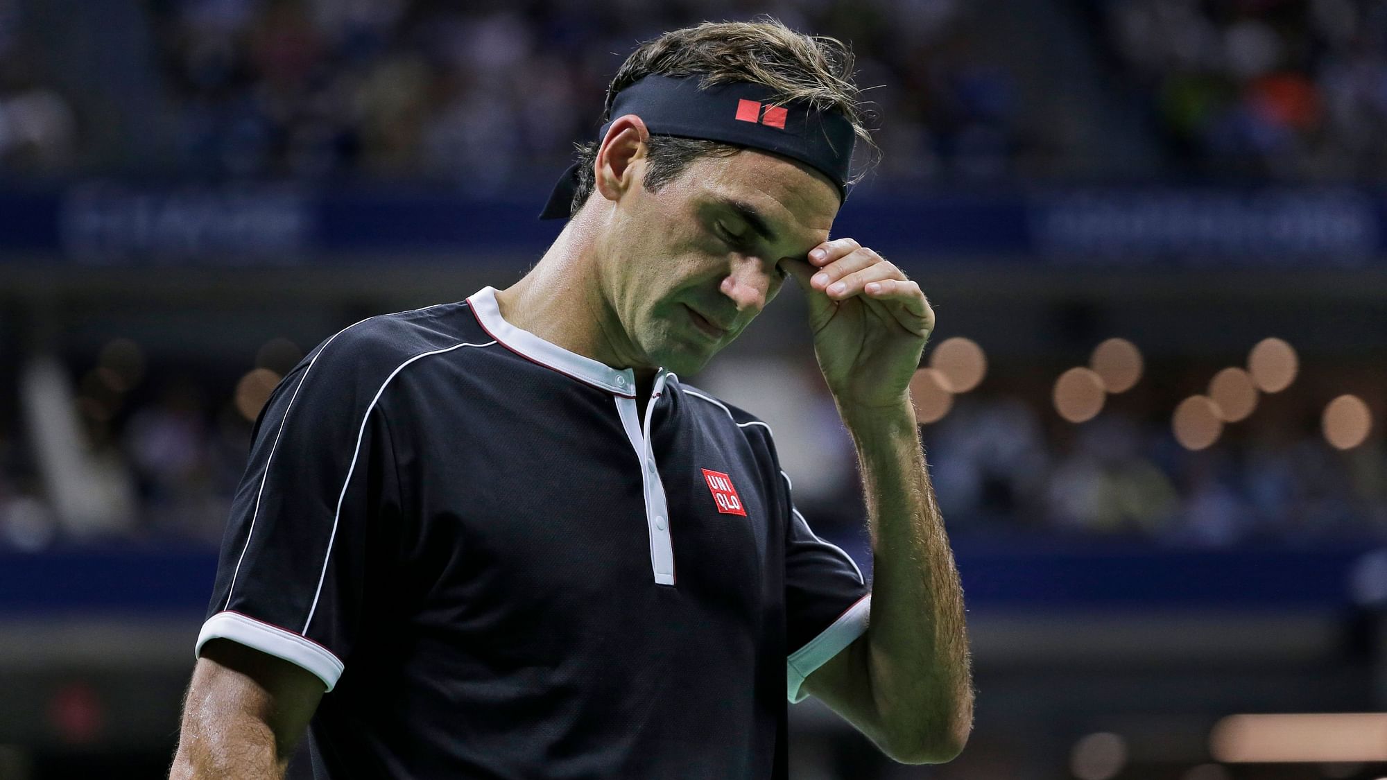 Roger Federer was beaten 3-6, 6-4, 3-6, 6-4, 6-2 by 78th-ranked Grigor Dimitrov in the US Open quarterfinals.