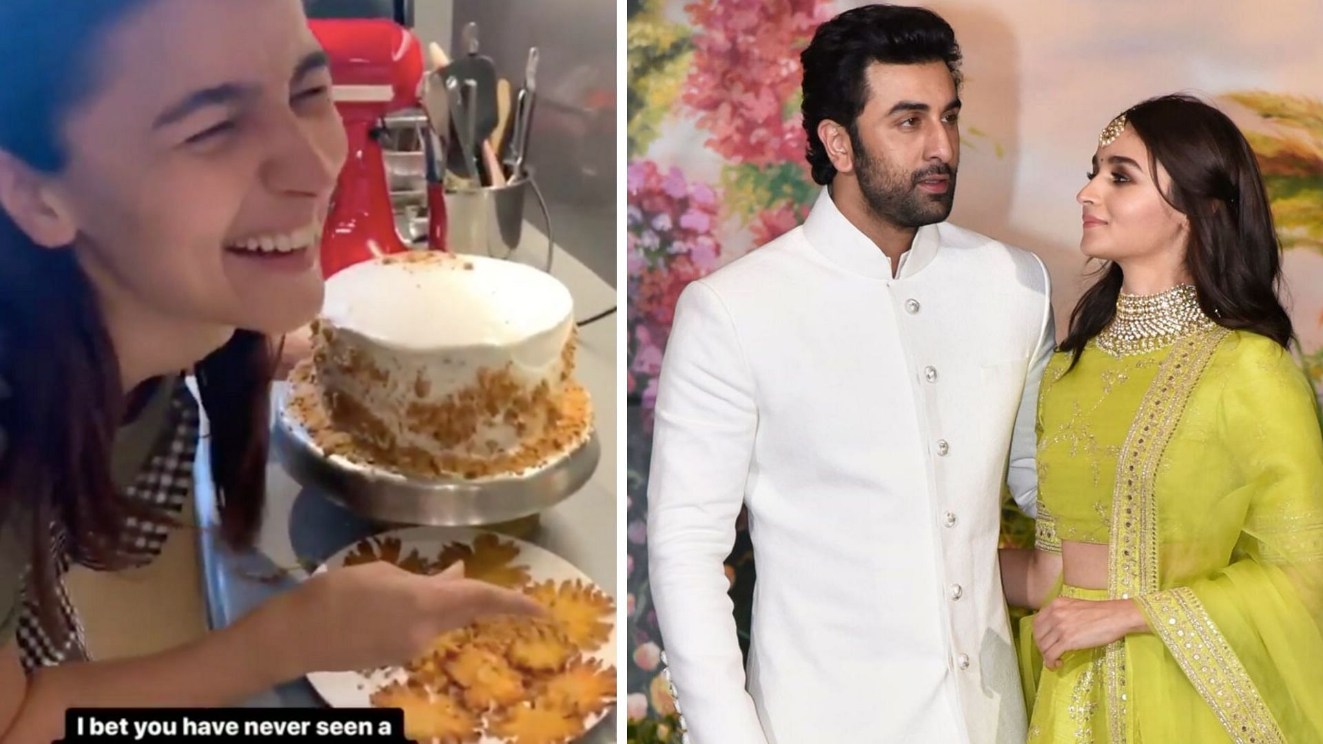 Alia Bhatt turns chef on Ranbir Kapoor’s birthday.