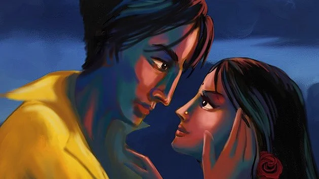 A still from <i>Bombay Rose.</i>
