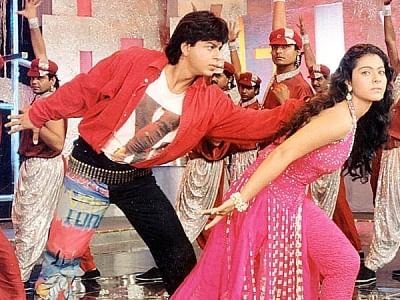 Celebrity interior designer Gauri Khan on Thursday shared a still of actors Shah Rukh Khan and Kajol from their song "Ye kaali kaali aankhen", revealing that she designed her husband