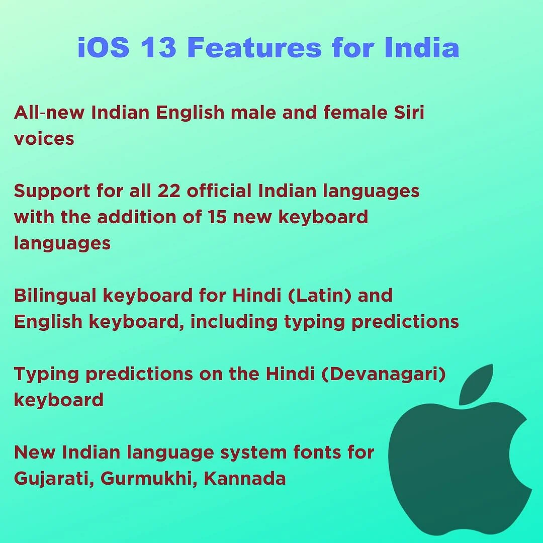 What do iPhone Users in India Get With Apple’s iOS 13 Update?